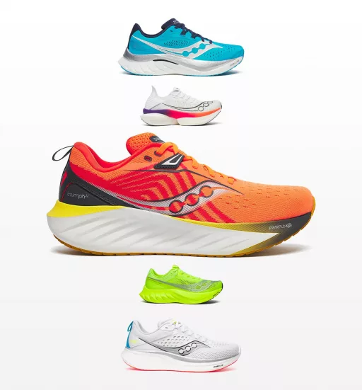 Chaussures Running Saucony : Gamme et Explications