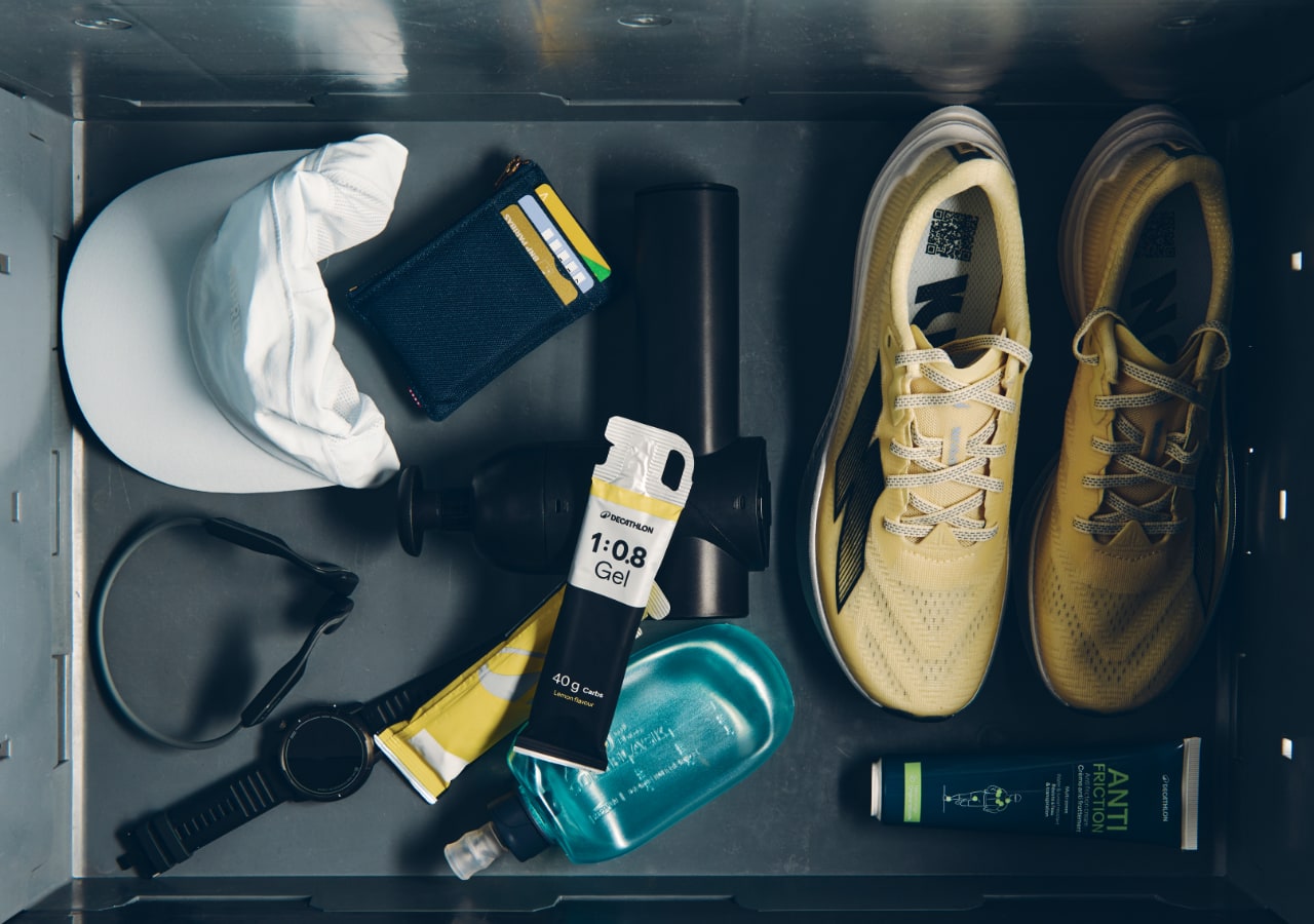 Équipements de course running en ordre