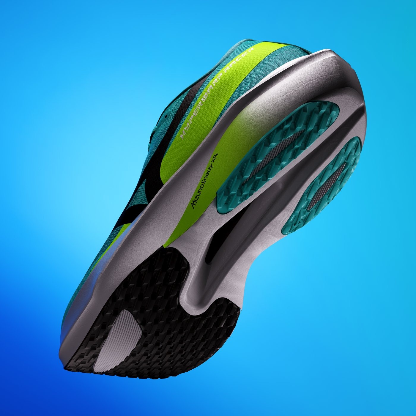 Semelle extérieure entièrement en caoutchouc de la Hyperwarp Racer